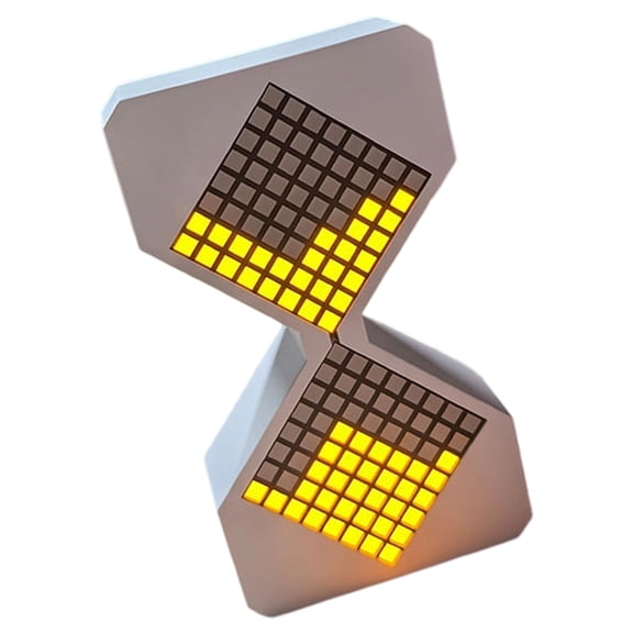 LED Hourglass Timer Dynamic Flows Cubes Led Night Light Decors for Classroom