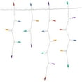 thumbnail image 1 of Indoor/Outdoor 300-Count LED Icicle Christmas Lights, Multicolor, 18', Holiday Time, 1 of 6