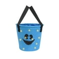 thumbnail image 1 of LED Illuminated Halloween Candy Bucket with Light-Up Feature - Great for Party Favors and Trick or Treat Candy Collection - Blue, 1 of 4