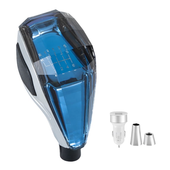 LED Illuminated Shifter Knob Multiple Color Options For Car Interior Ambience Easy Installation