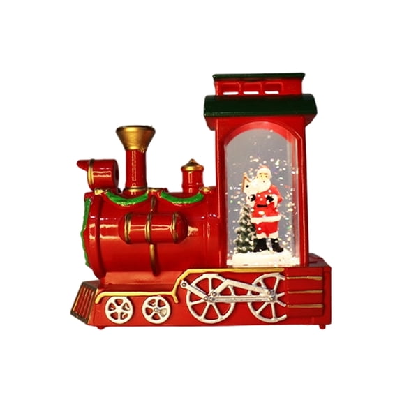 LED Illuminated Train Set Christmas Train Set For Christmas Home Decorations And Creative Family Bondings