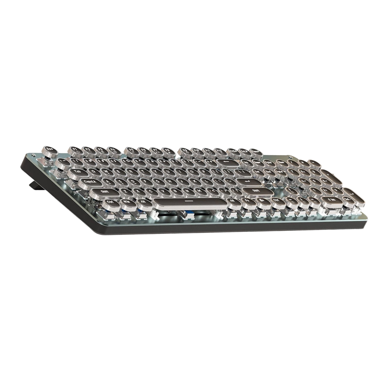 LED Illuminates Mechanical Keyboard Backlits Effects Hot Swappable Switches ABS Keycaps Wire Type C Connection