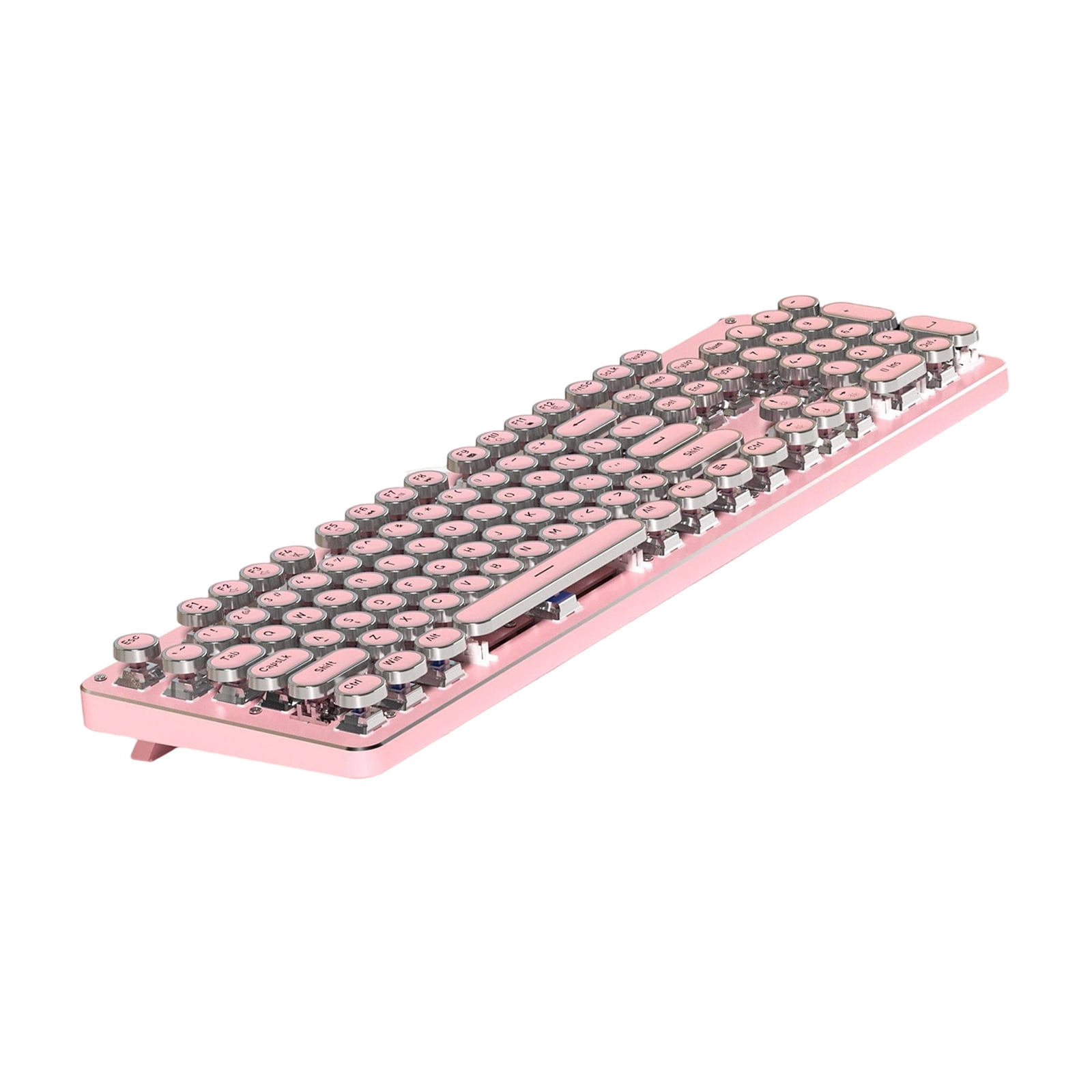 LED Illuminates Mechanical Keyboard Backlits Effects Hot Swappable Switches ABS Keycaps Wire Type C Connection