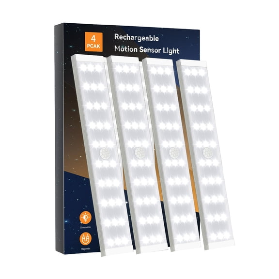 LED Induction Light That Turns on Automatically When Someone Approaches. Smart Lighting for Bedroom Cabinets and Bedside Ambient Night Light.