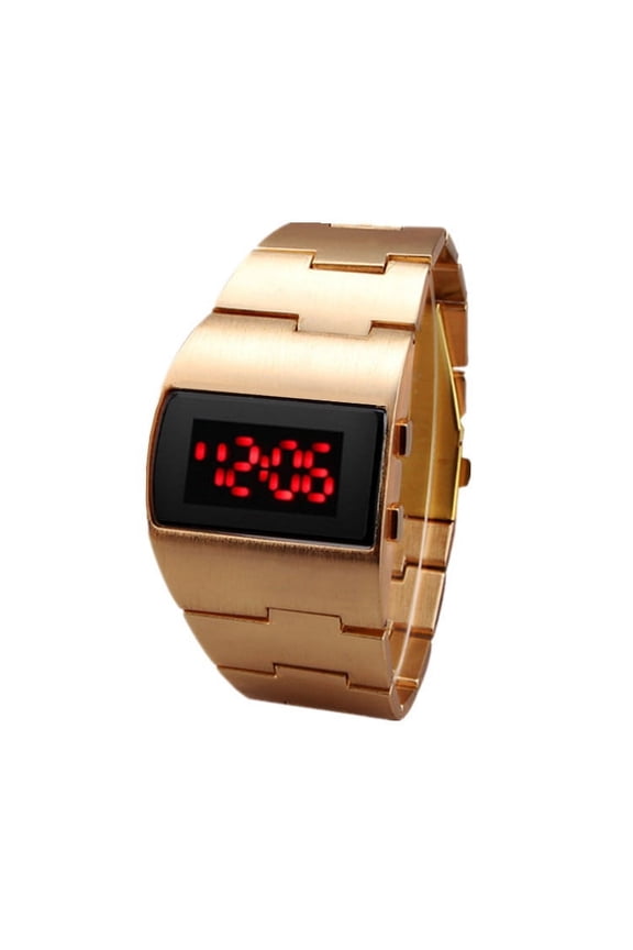 LED Iron Man Watch Personalized Fashion Robot LED Electronic Watch Men's Electronic Watch