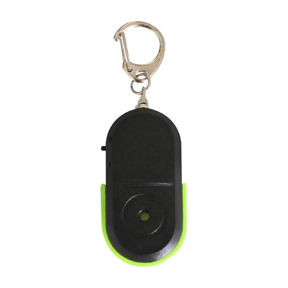 LED Key Finder Remote Sound Control Keychain Locator Bright Torch Flashlight Whistle Sound Lost Key Tracker Mini Cute Design for Kids Seniors Wallet Bag Pet Collar Luggage