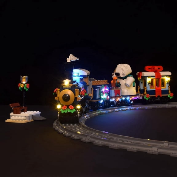 LED Kit for Holiday Express Train Compatible with Lego-10361 | Lighting Only-Bricks Set Not Included