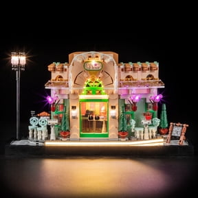 LED Kit for Lego 10362 French Parisian Caf Modular Building | Lighting Only-Bricks Set Not Included (Remote Version)