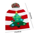thumbnail image 1 of LED Knitted Christmas Hat with Colorful Lights, Warm Luminous Winter Beanie for Holiday Parties, Soft Festive Knit Cap for Adults and Seniors, Christmas Decoration and Gift Accessory,G, 1 of 7