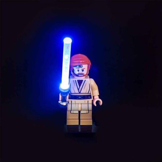 LED LEGO STARS LIGHTSABER LIGHT-BLUE BY LIGHT MY BRICKS