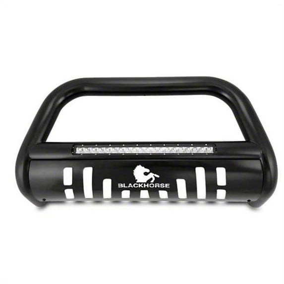 Black Horse Off Road LED Light Bar 20in 3W Single Row Clear Compatible with - Universal -PL3104FS-SNL3W