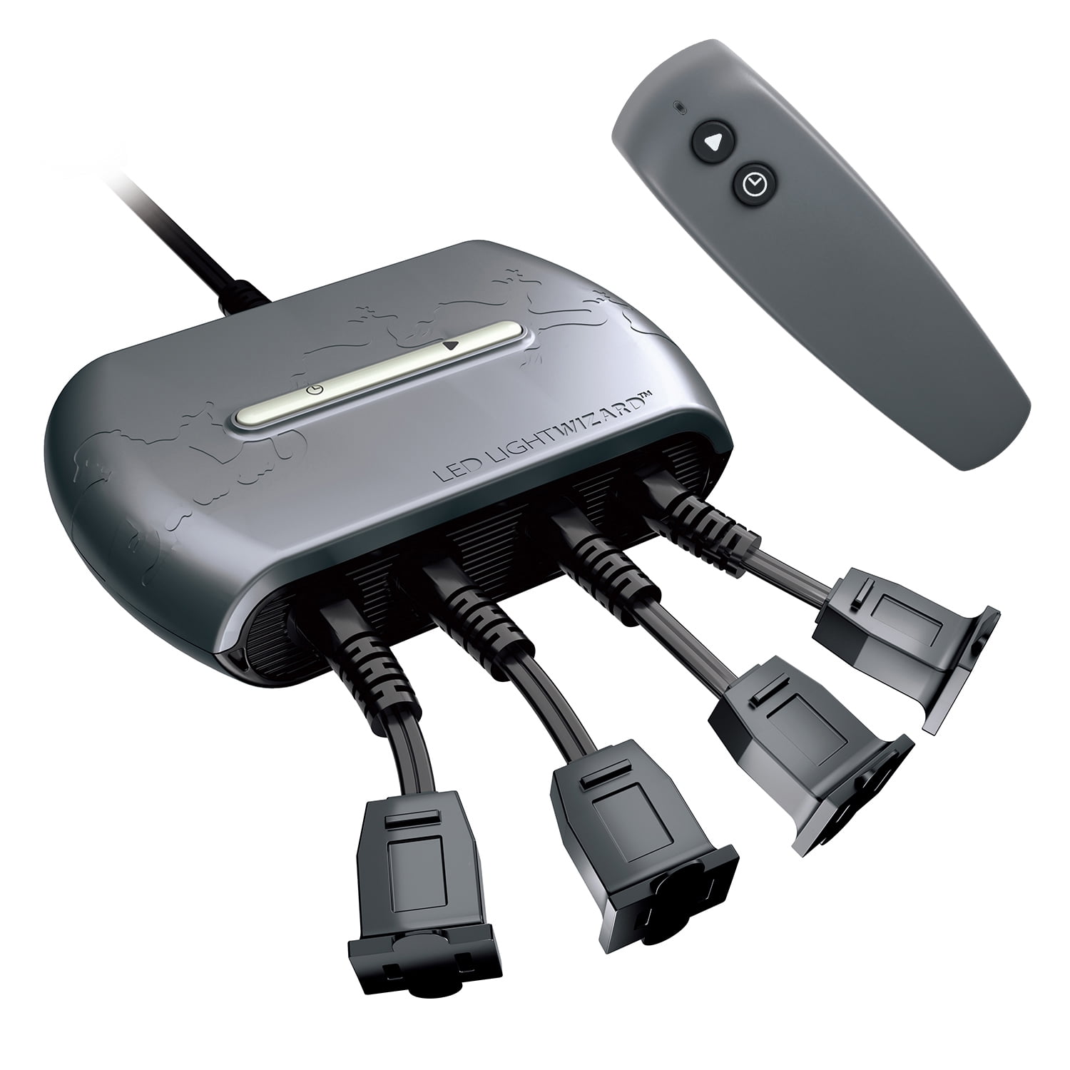 Christmas Light Set Accessories with 4 Port Connect Ordinary LED Lights, with Remote Controller, Lumations