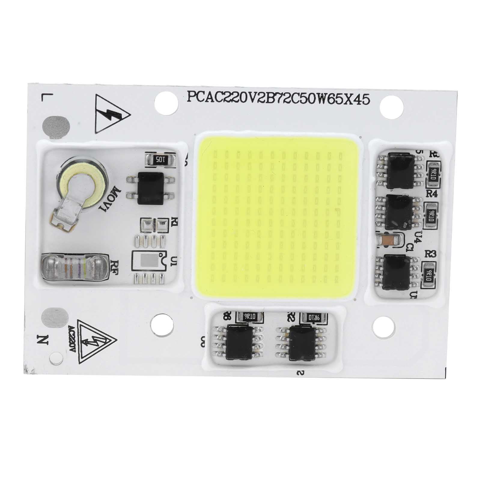Led.source Cob LED Lamp Bead Integrated COB Lamp Chip AC220V 50W DIY COB Light Source ...