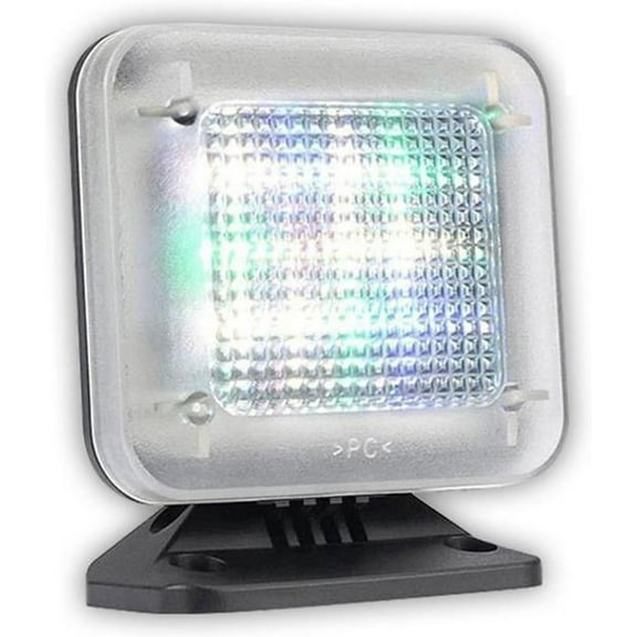 LED Lamp Fake TV Simulator Light, Anti-Burglar TV Light, Night Security Ligh, 90 Angle Adjustable, with Timer & Sensor, for Home Security Burglary Protection (1Pcs)