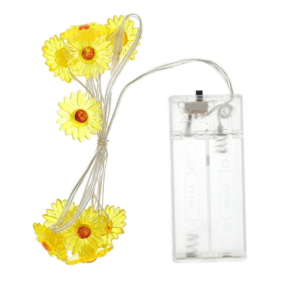 CIMAXIC Small Daisy ng Lights Yellow LED Fairy Lamp for Multi Scene Lighting