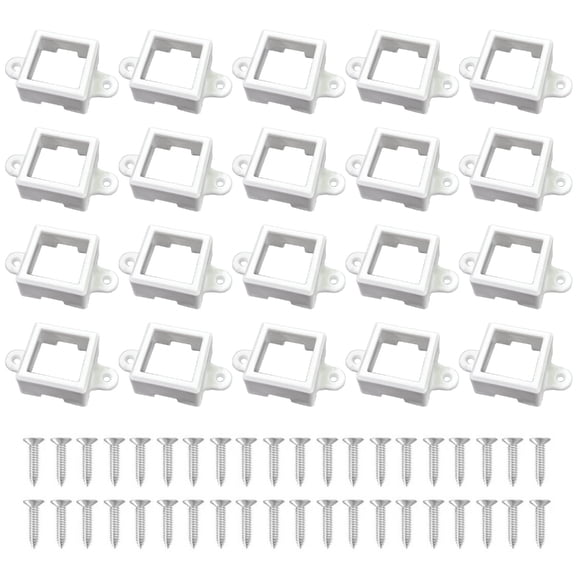 LED Lamp Strips Bracket Courtyard LED Light Fixed Bracket Outdoor LED Light Mounting Clip with Screws For Garden Patio