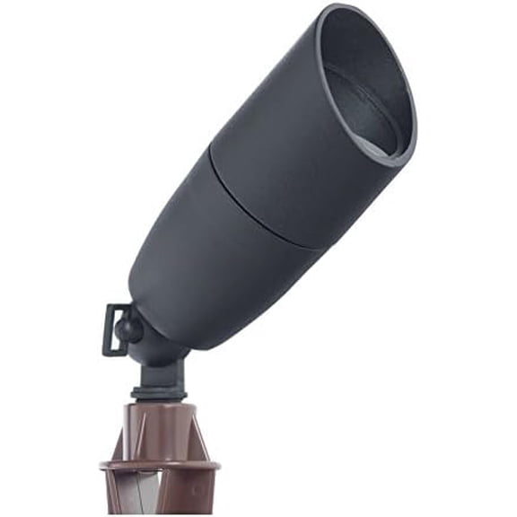 LED Landscape Spotlight Waterproof Spotlight Adjustable Directional Lighting for Deck Yard Garden Pathway Pool Area - All Accessories Included (1 Black)$$Tools & Hardware Other