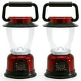 thumbnail image 1 of LED Lantern Battery Powered Portable Camping Light - LUXLITE Brightness Dimmable Small Size Table Lamp for Hiking Fishing Hurricane and Emergency Lighting (2 Pack), 1 of 7
