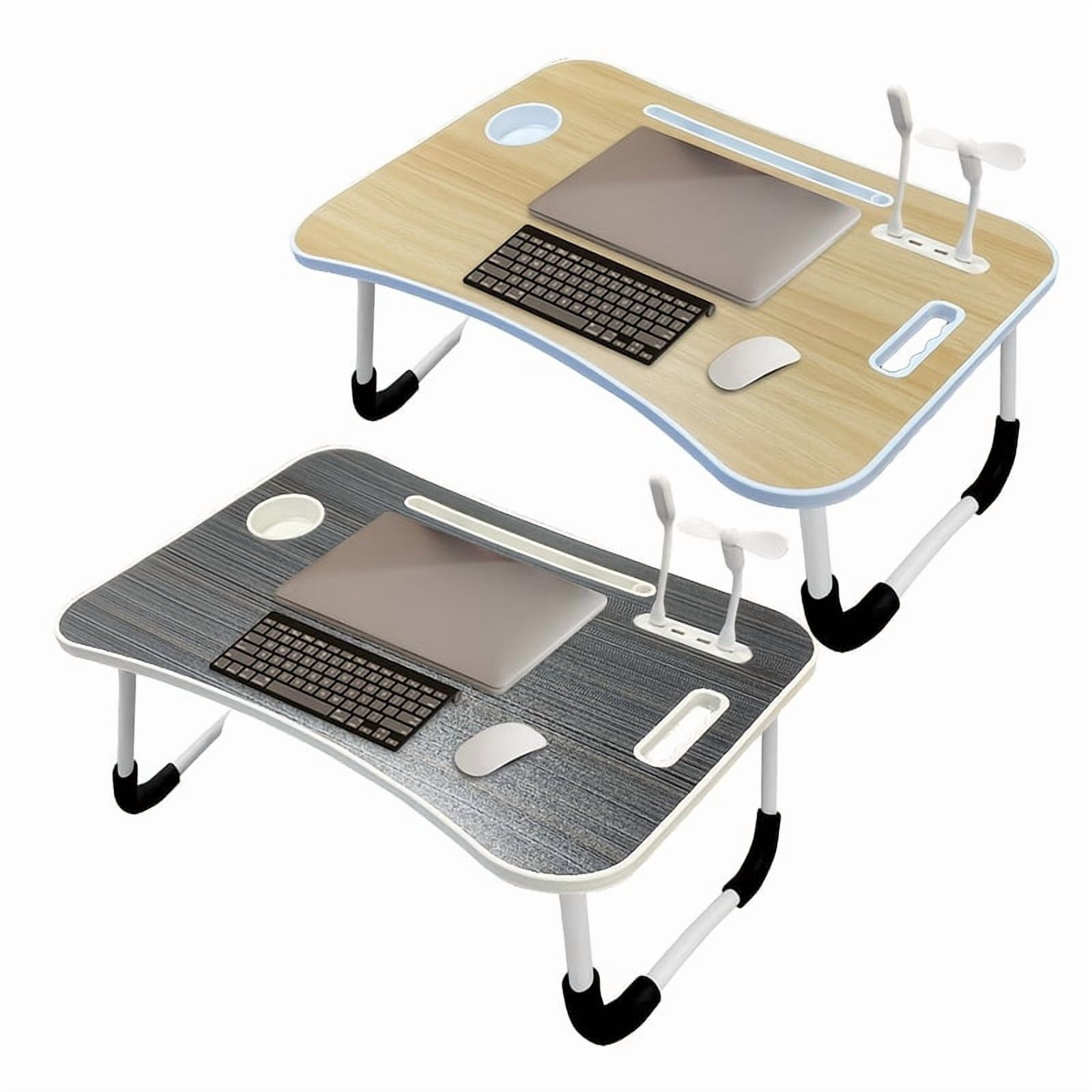 [LED Laptop Table with Storage] Multi-functional Laptop Table - Height ...