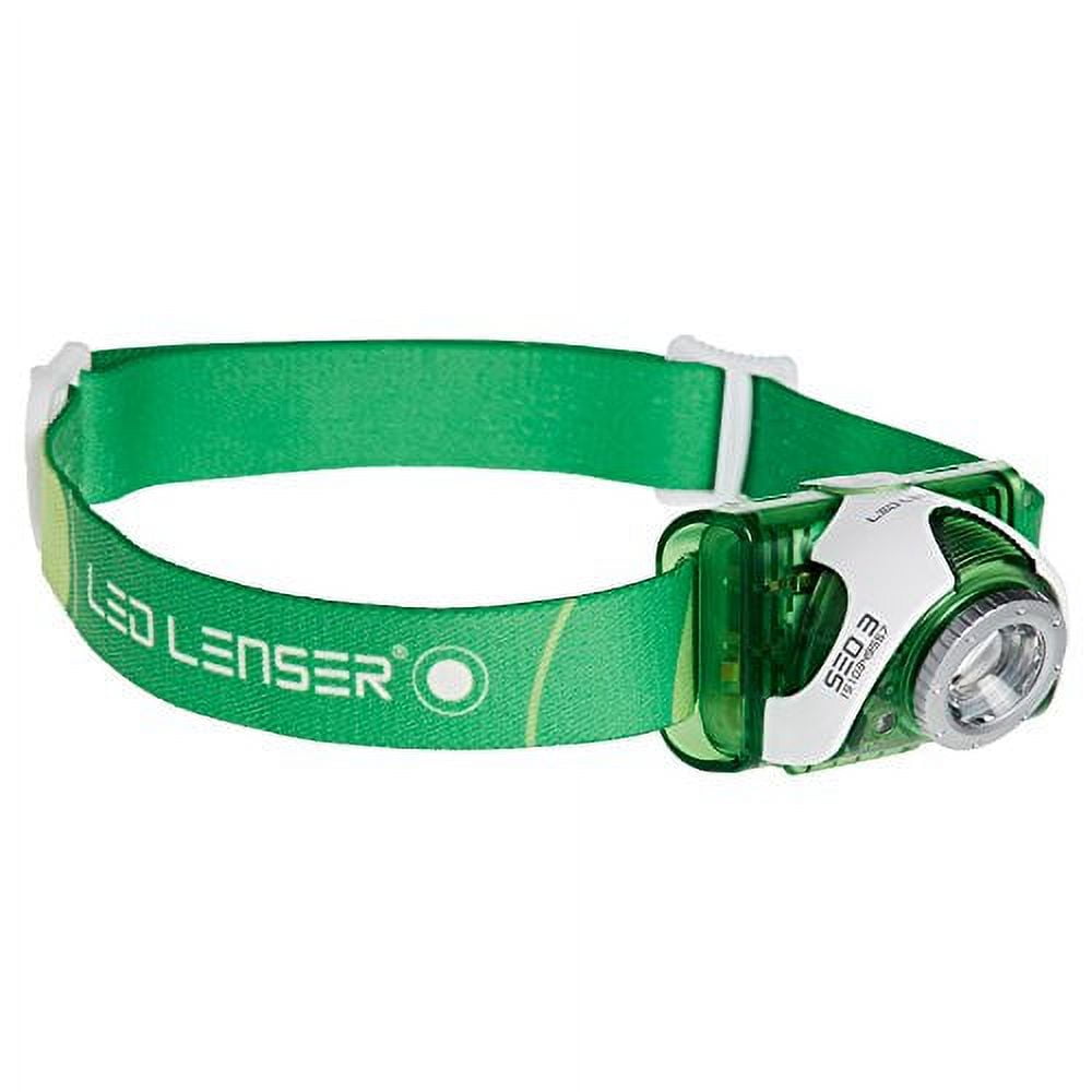 LED Lenser Headlamps SEO3.2 Green 880287