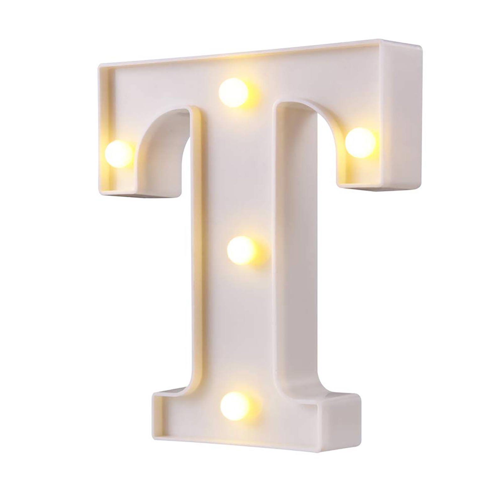 LED Letter Light Switch Design Waterproof Plastic Alphabet Letter Night ...