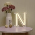 thumbnail image 1 of LED Letter Lights, Alphabet Marquee Letters Sign LED Marquee Number Lights Sign for Night Light,Christmas Lamp Home Bar Initials Decor, 1 of 5