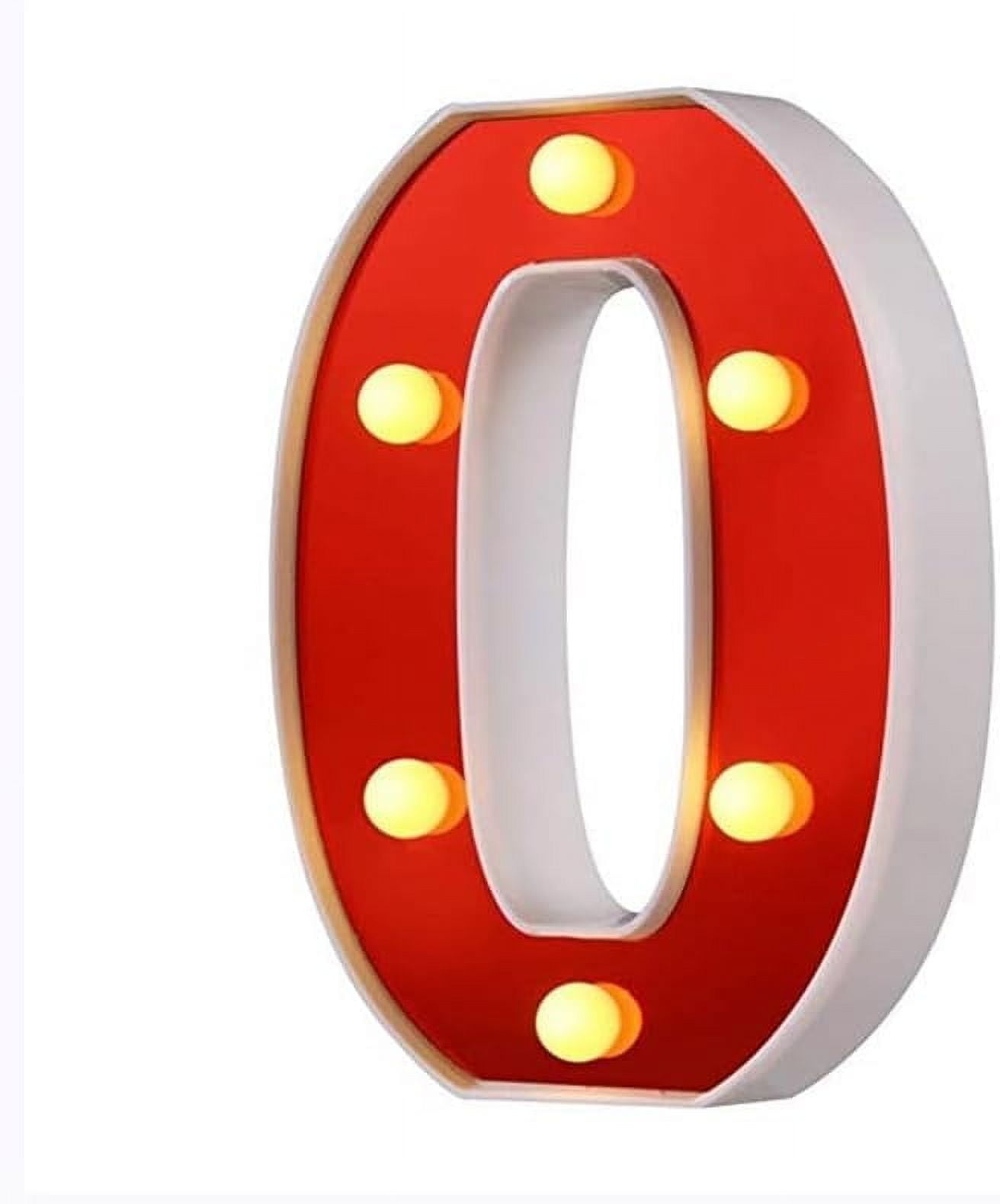 LED Letter Lights, Alphabet Marquee Letters Sign LED Marquee Number ...
