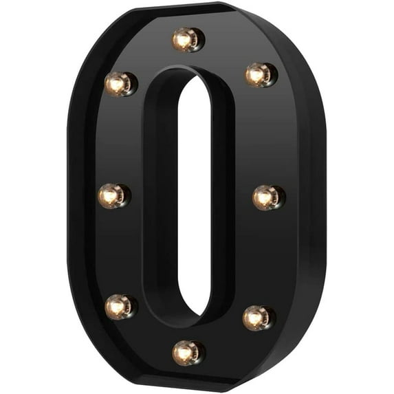 LED Letter Lights, Alphabet Marquee Letters Sign LED Marquee Number Lights Sign for Night Light