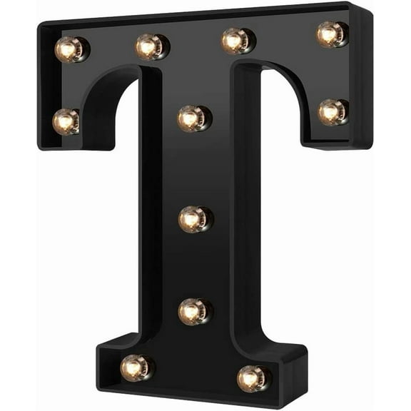 LED Letter Lights, Alphabet Marquee Letters Sign LED Marquee Number Lights Sign for Night Light