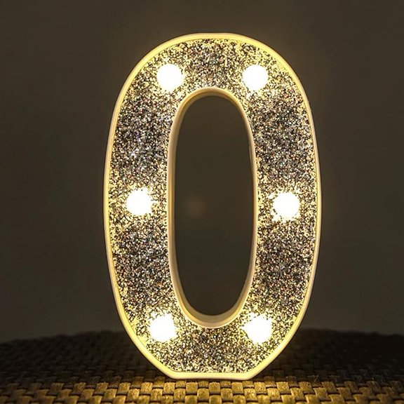 LED Letter Lights, Alphabet Marquee Letters Sign LED Marquee Number Lights Sign for Night Light