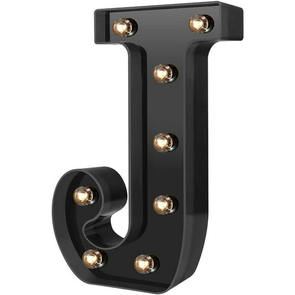 LED Letter Lights, Alphabet Marquee Letters Sign LED Marquee Number Lights Sign for Night Light