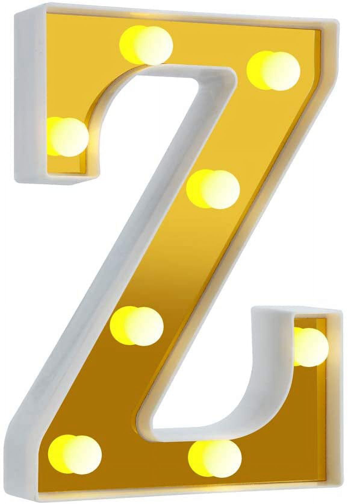 Yorulory LED Number Lights Sign Light Up Number Sign for Night