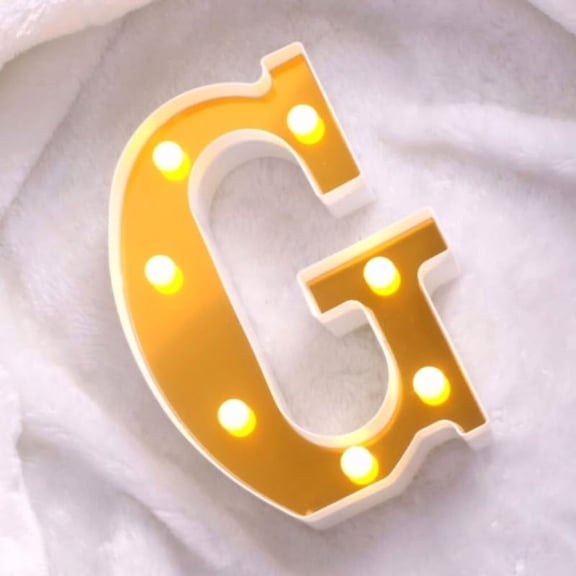 LED Letters Lights,Glitter Alphabet Signs, Battery Powered Light Up Letters for Wall & Table Decor, Birthday, Wedding, Party & Holiday Night Light