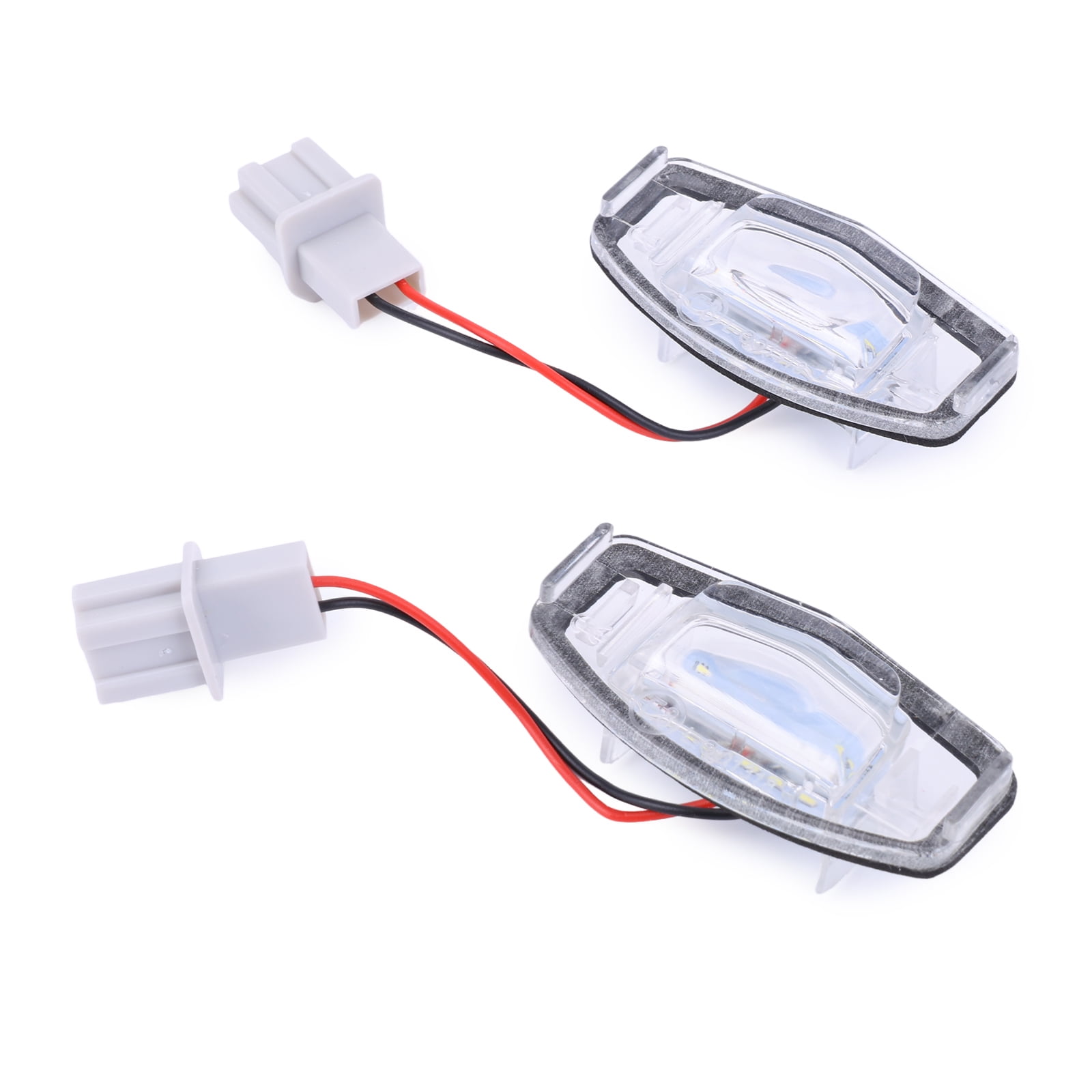 LED License Plate Light 6000K White 18 SMD LED Chips Waterproof for ...