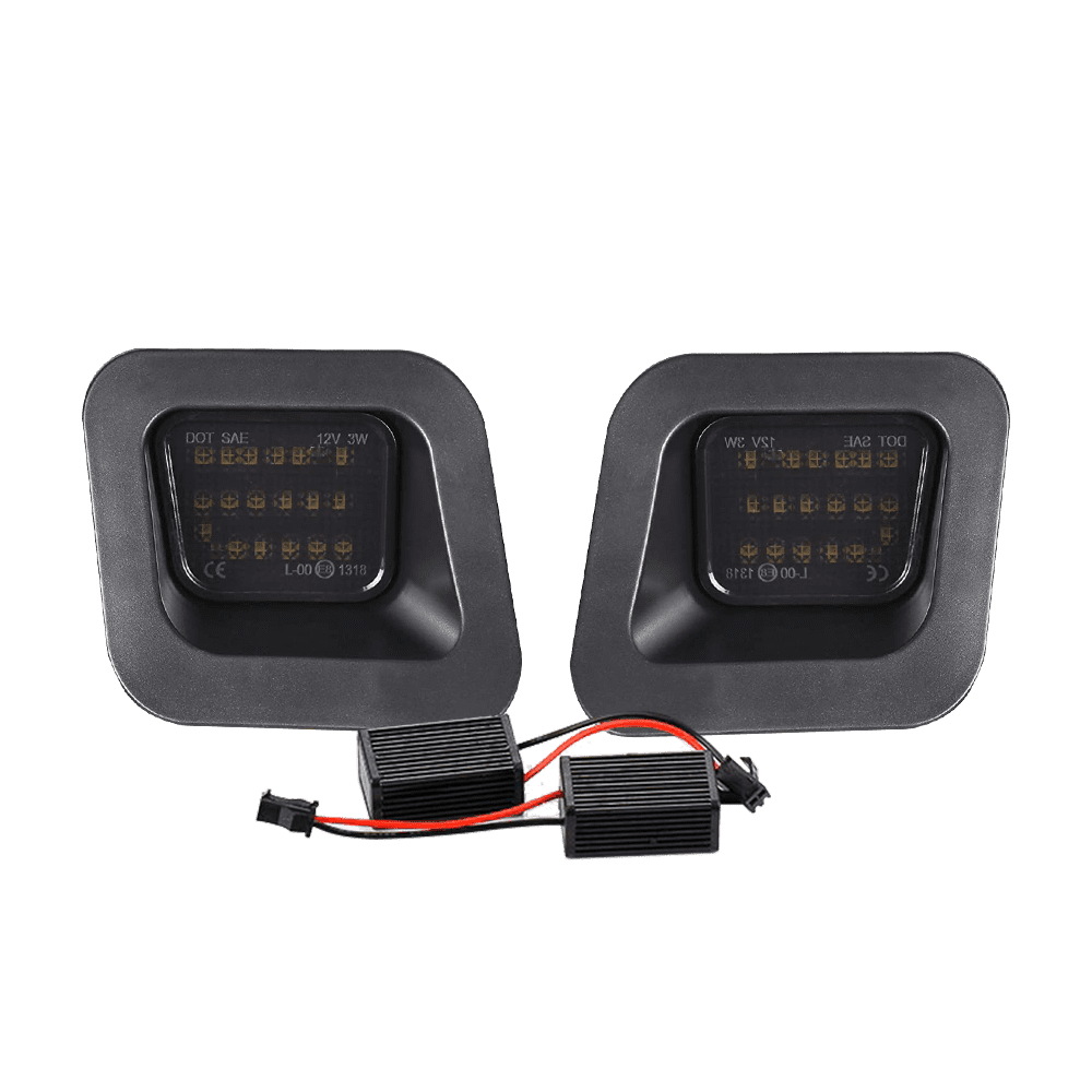 LED License Plate Light Tag Lamp Assembly Replacement For 2003