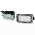 thumbnail image 1 of LED License Plate Light Tag Lamp Assembly Replacement For 2015-2021 Ford Edge Ranger Transit, DC12V 6000K White, Pack of 2, 1 of 10