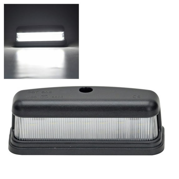 LED License Plate Light for Land Rover Vehicles 90/110, Smoke Lens, Waterproof IP67