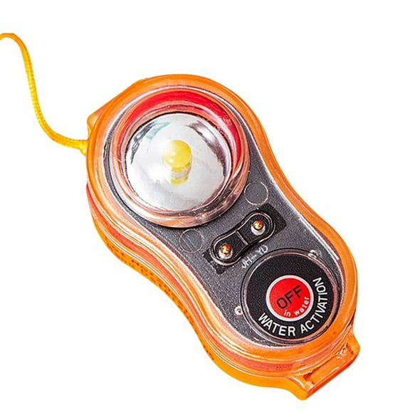 LED Life Jacket Light Water Action Light Waterproof Locator Light with Rope Autonomous Switch Outdoor Accessoris