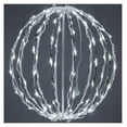 thumbnail image 1 of LED Light Ball 16 Inch - Cool White Holiday Decor - Indoor/Outdoor Sphere Lights - Foldable Frame Christmas Lighting, 1 of 9