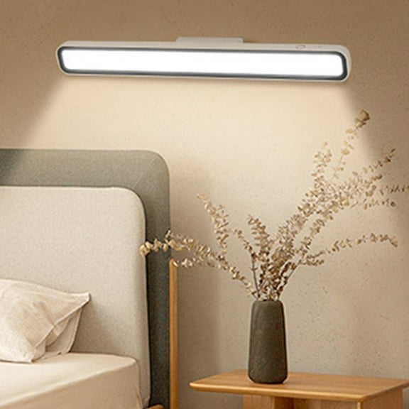LED Light Bar under 5! CQCYD Dimmable LED Light Bar with Remote, Magnetic Desk Lamp for Reading and Makeup, USB Rechargeable Closet Light with Stick Mount