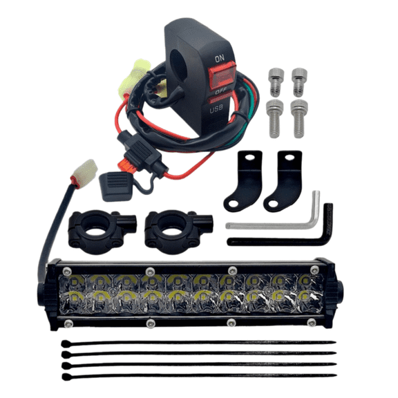 LED Light Bar Headlight Kit for Honda CRF230F CRF250F CRF450X 450R 110F Dirt Bike
