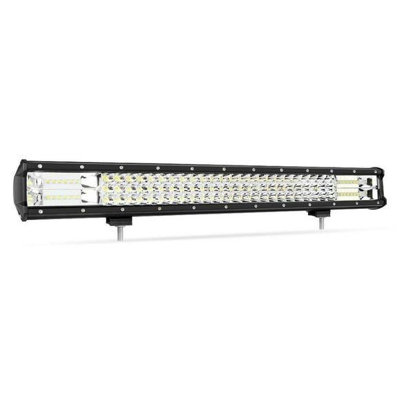 LED Light Bar Nilight 26Inch Triple Row Flood Spot Combo Beam Led Bar Driving Lights Boat Lights Led Off Road Lights for Trucks,2 Years Warranty