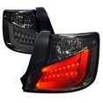 thumbnail image 1 of LED Light Bar Rear Tail Lights Brake Lamp Chrome Housing Smoke Lens Made For And Compatible With 2011 - 2013 Scion tC 11 12 13, 1 of 2