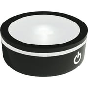 LED Light Base Non-Slip Round Display Stand in A Variety of Colors,Suitable for Glass Crystal Spherical Artwork,Holiday Party Decoration