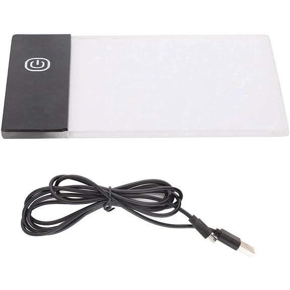 LED Light Board, A6 Portable Box Tracer Function Brightness Adjustable Tracing Flip Book Tablet Copy Paint Pad Drawing Sketching Power Artcraft Transferring Streaming Animation Stenciling