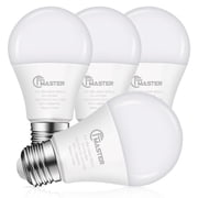 LED Light Bulb A19, 100W Equivalent, 15W 3000K Warm Light, 1500 Lumens, Non-Dimmable E26 Base, Soft White LED Bulbs for Home, Etl Listed 4-Pack