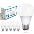 thumbnail image 1 of SUNLINKCO A19 LED Light Bulbs Soft White 3000K, 60 Watt Equivalent, Efficient 10W 800 Lumens, E26 Standard Base, Non-Dimmable, Flicker Free 6 Pack, 1 of 9
