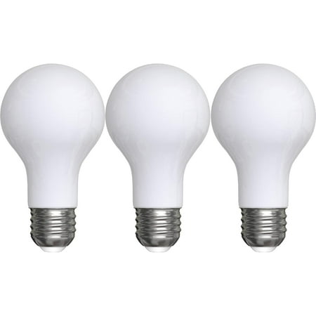 LED Light Bulbs, 75 Watt, Soft White, A21 (3 Pack)