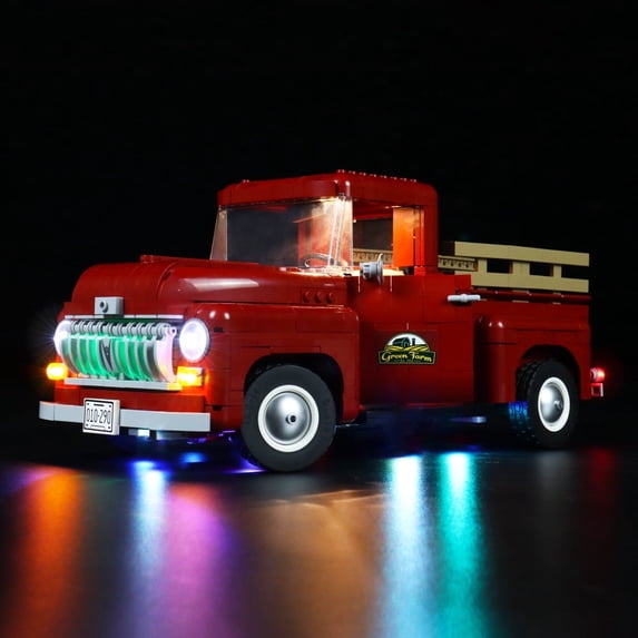 LED Light Compatible with Legos 10290 Building Set, LED Light Kit for Legos 10290 vintage pickup truck Building Toy, Decoration Lights, No Building Model Kit
