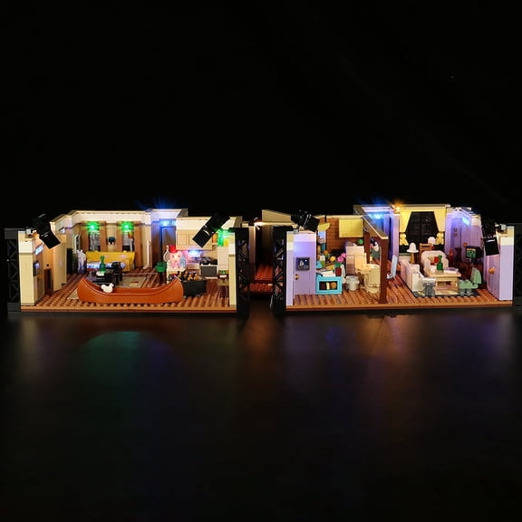 ‌LED Light Compatible with Legos 10292 Building Set, LED Light Kit for Legos 10292 Apartment Building Toy, Decoration Lights, No Building Model Kit